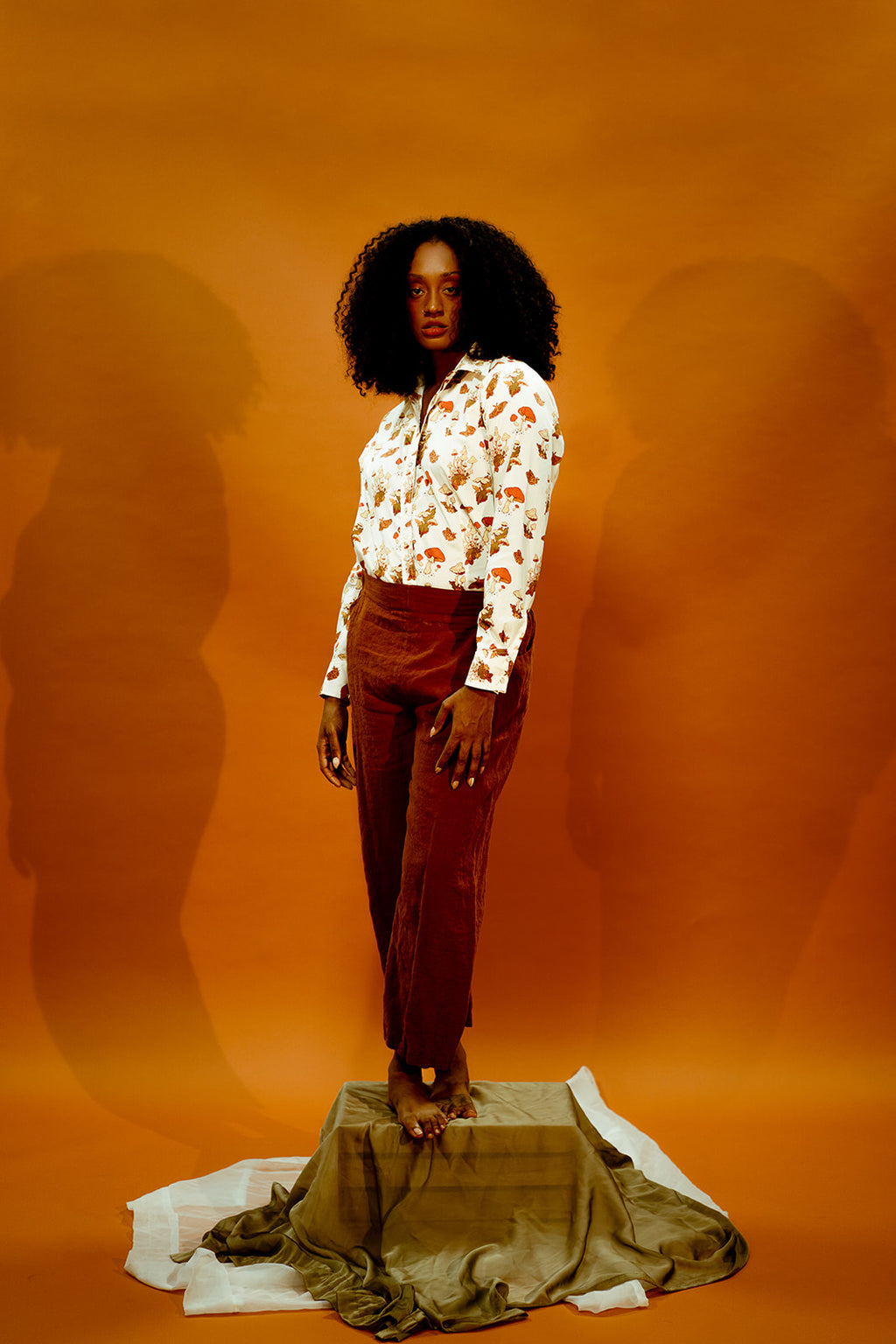 Shroomy Pearl Snap Shirt