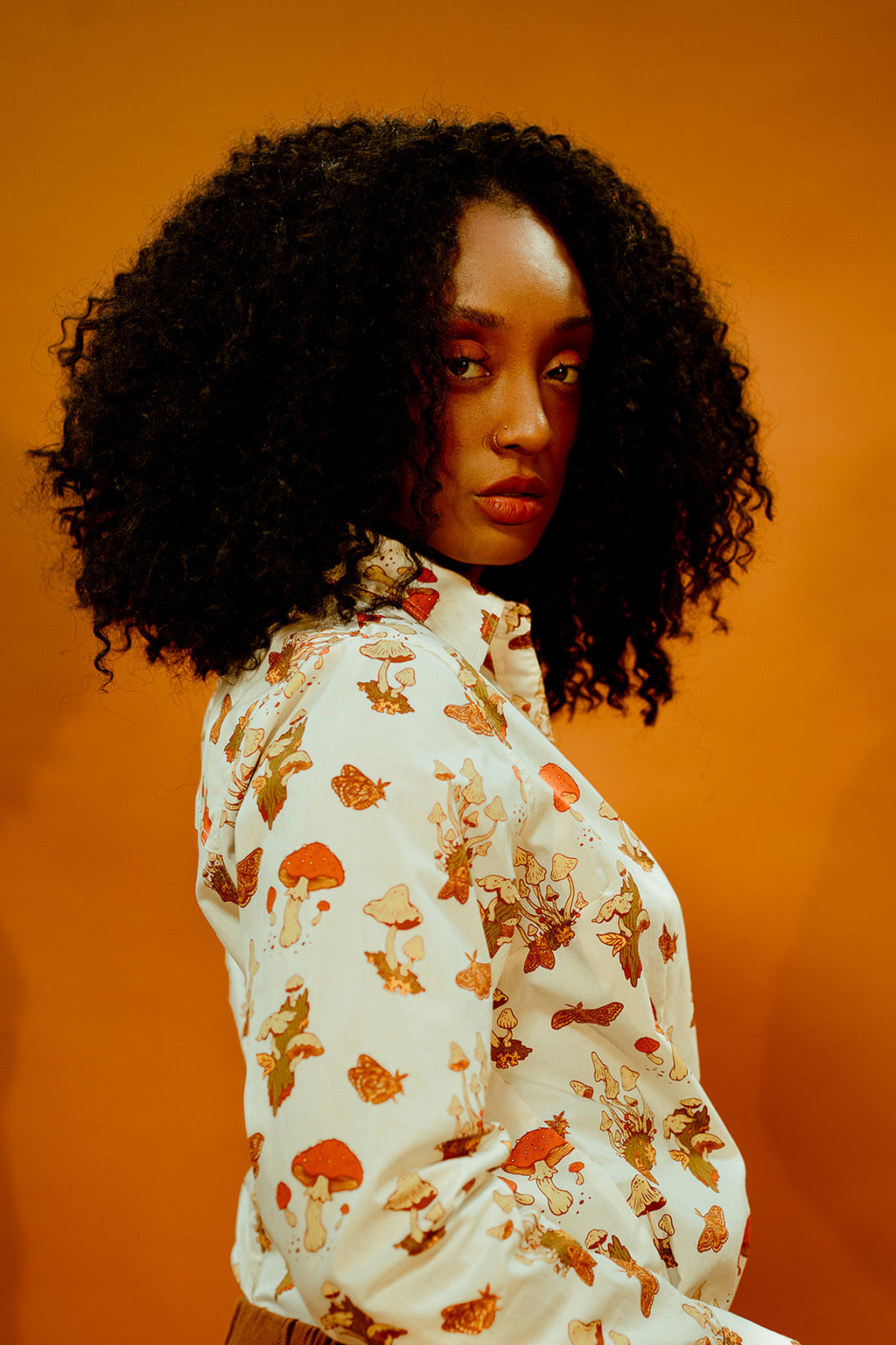 Shroomy Pearl Snap Shirt