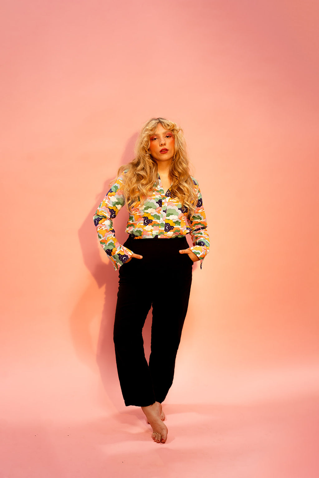 Friendly Skies Pearl Snap Shirt