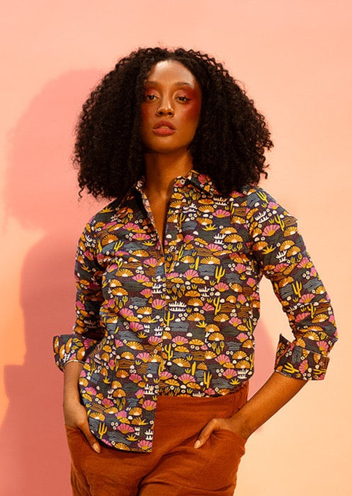 Vibe-alicious Pearl Snap Shirt